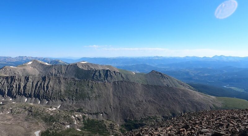 Hiking Quandary Peak Colorado