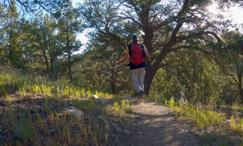 Hiking routes Sandia Mountains